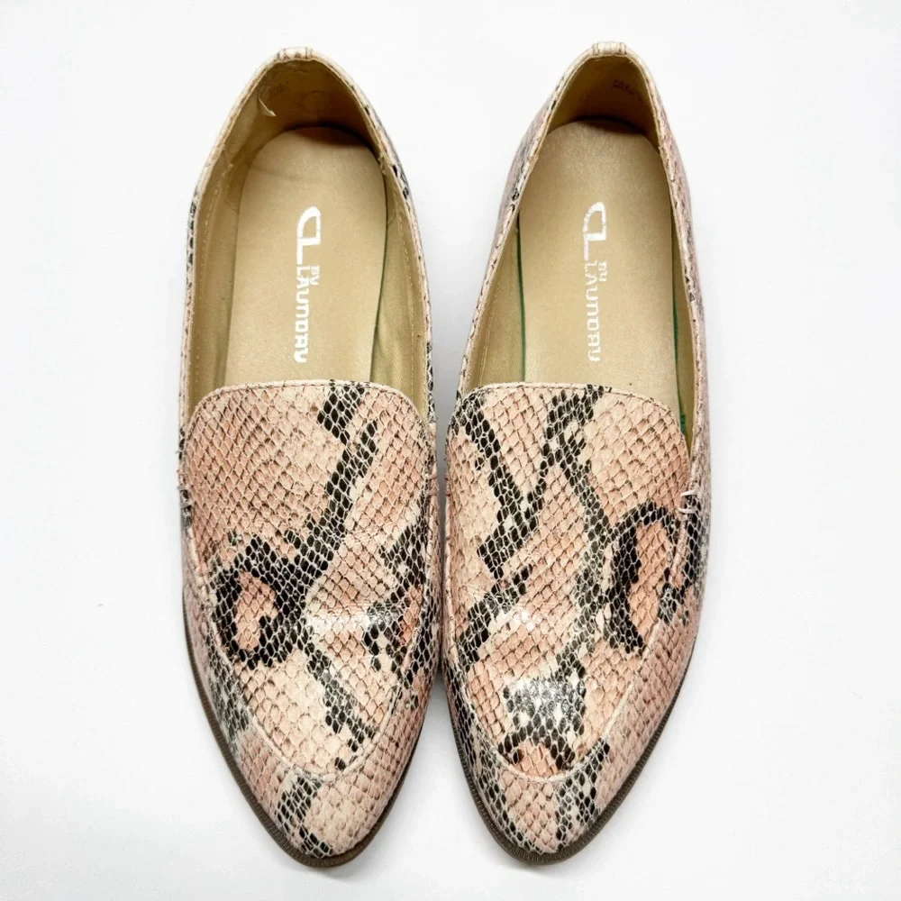 CL by Laundry snakeskin embossed